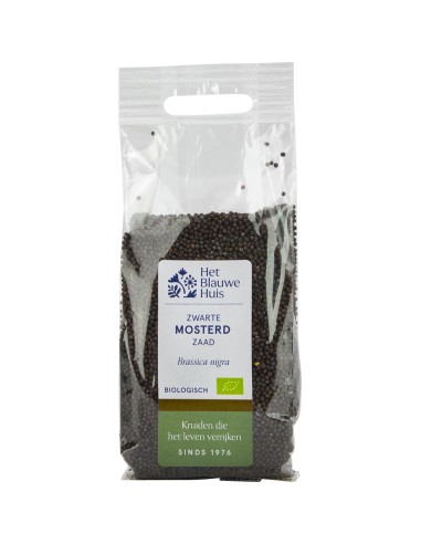 Mosterd zaad zwart 50 gr bio