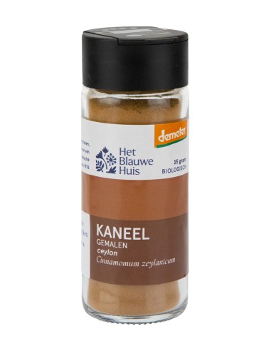 Kaneel Ceylon strooier 35 gr bio (in glas)