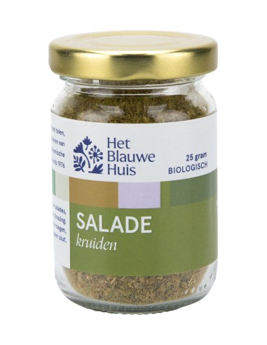 Salade kruiden 25 gr bio (in glas)