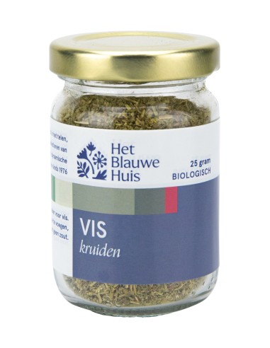 Vis kruiden 25 gr bio (in glas)